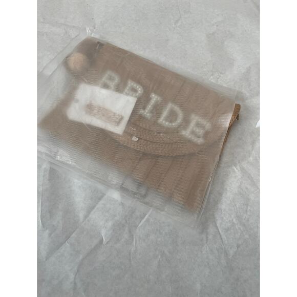 Skilkly Bride Set Straw Purse & Earrings NWT Bridal Set - Picture 2 of 11